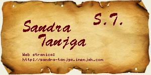 Sandra Tanjga vizit kartica